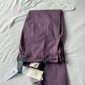 Cosmic Blue Love, size 32, purple, Large pockets.